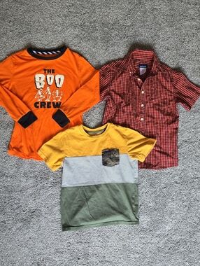 Basic Editions Boys Top Bundle